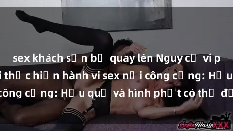 sex khách sạn bị quay lén Nguy cơ vi phạm pháp luật khi thực hiện hành vi sex nơi công cộng: Hậu quả và hình phạt có thể đối mặt